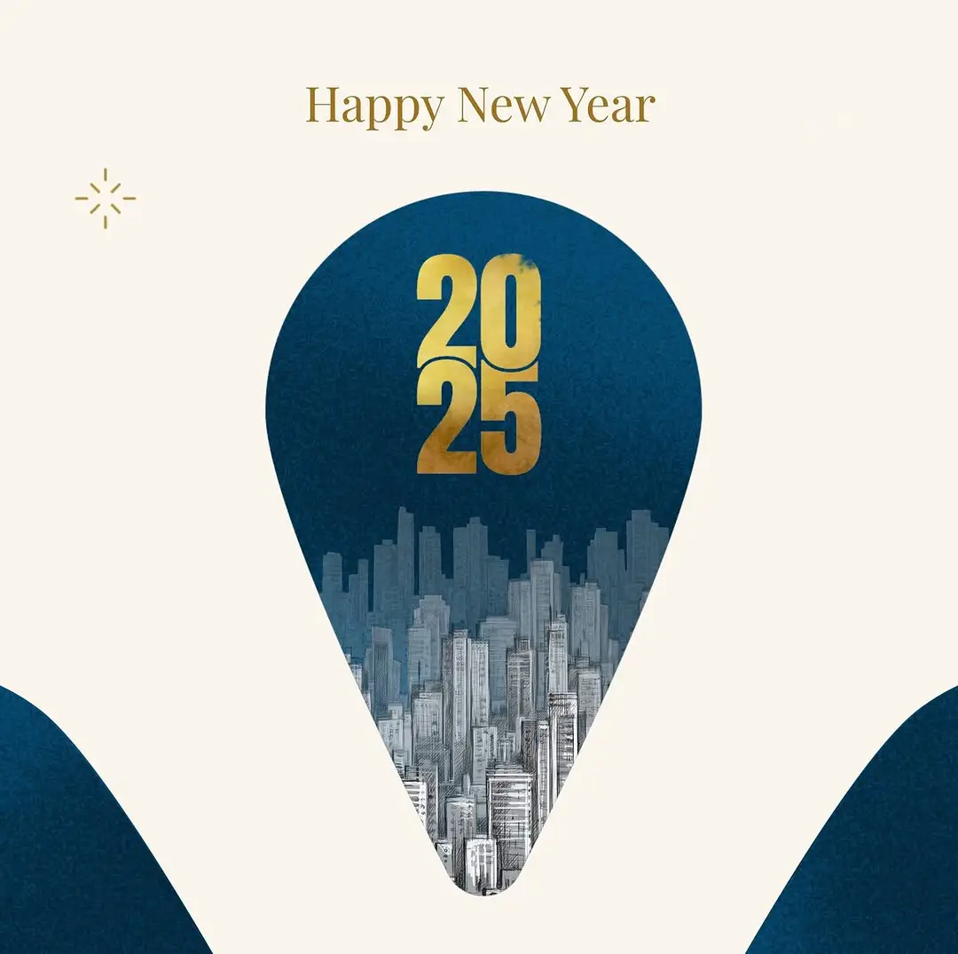 Yura realty 2025 new year image